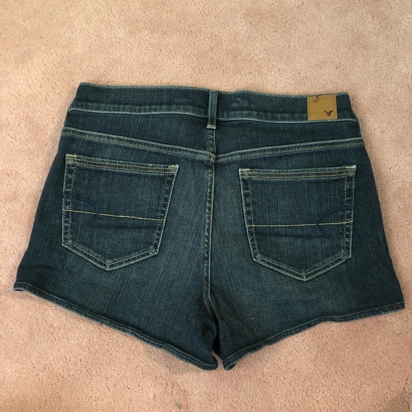 American Eagle High Waisted Stretch Jean Shorts - Picture 2 of 3